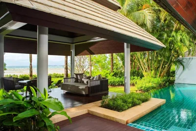 Strandvilla mit 2 Schlafzimmern, Meerblick, privatem Pool — Phuket Marriott Resort and Spa, Nai Yang Beach